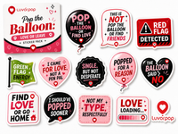 Luv or Pop Sticker Pack